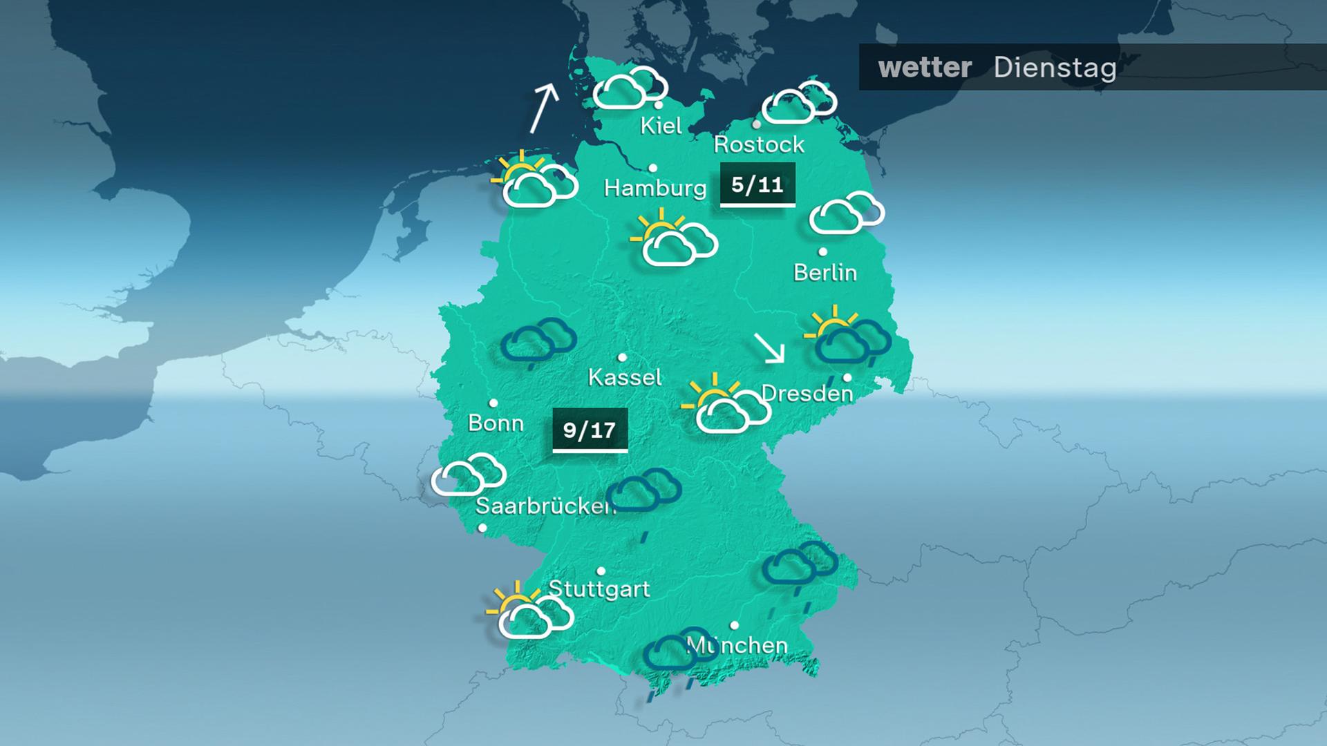 ZDFheute Wetter - Dienstag - 24.02.2026