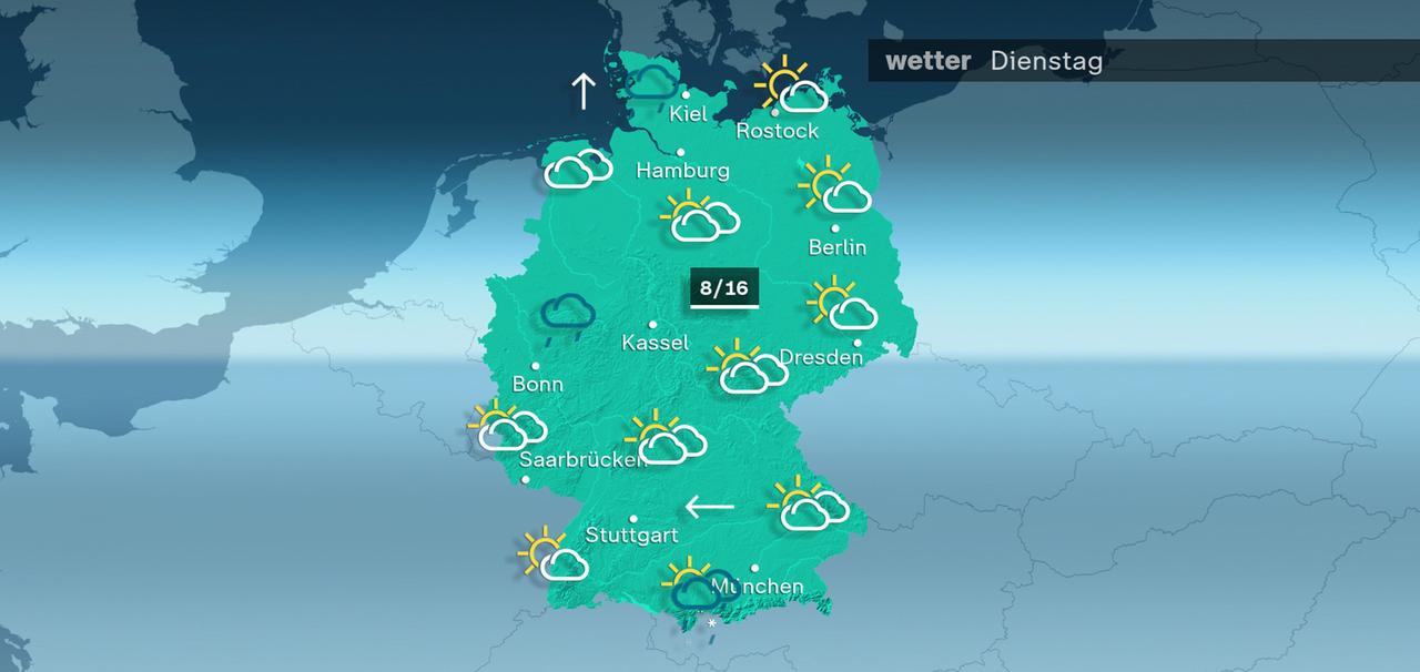 ZDFheute Wetter - Dienstag - 17.03.2026