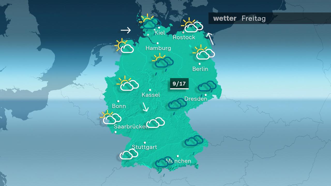Das Wetter am freitag 10.04.2026