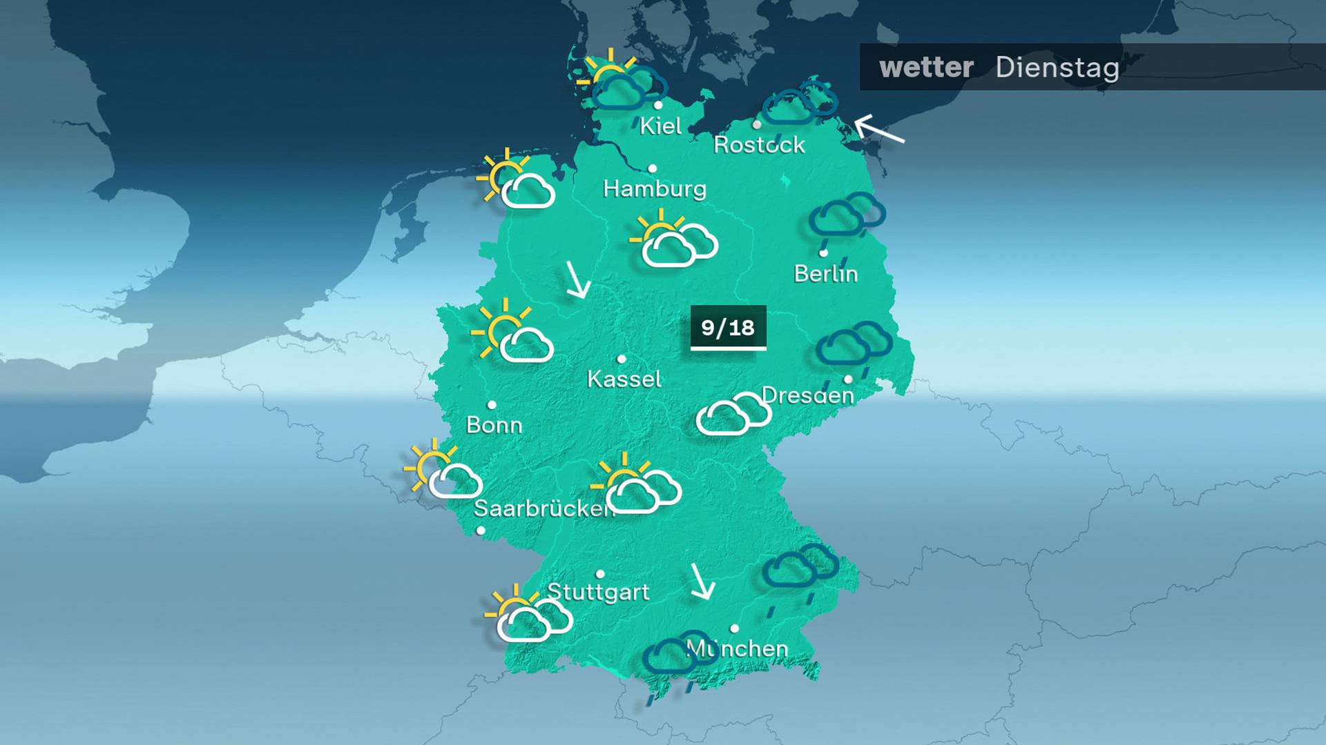 ZDFheute Wetter - Dienstag - 14.04.2026