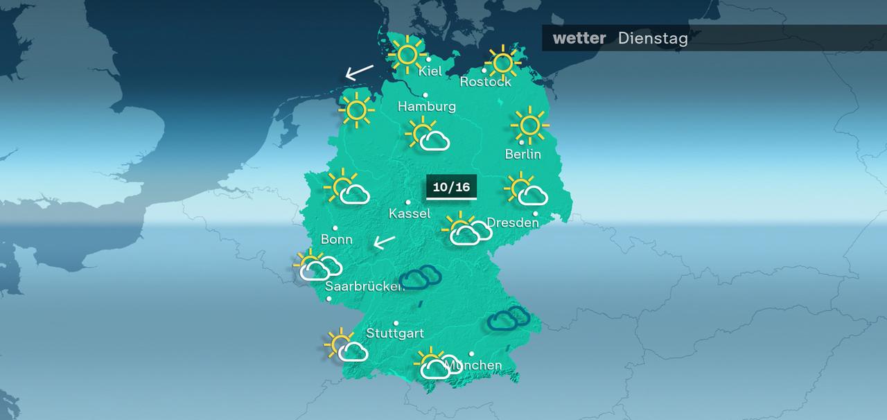 ZDFheute Wetter - Dienstag - 21.04.2026