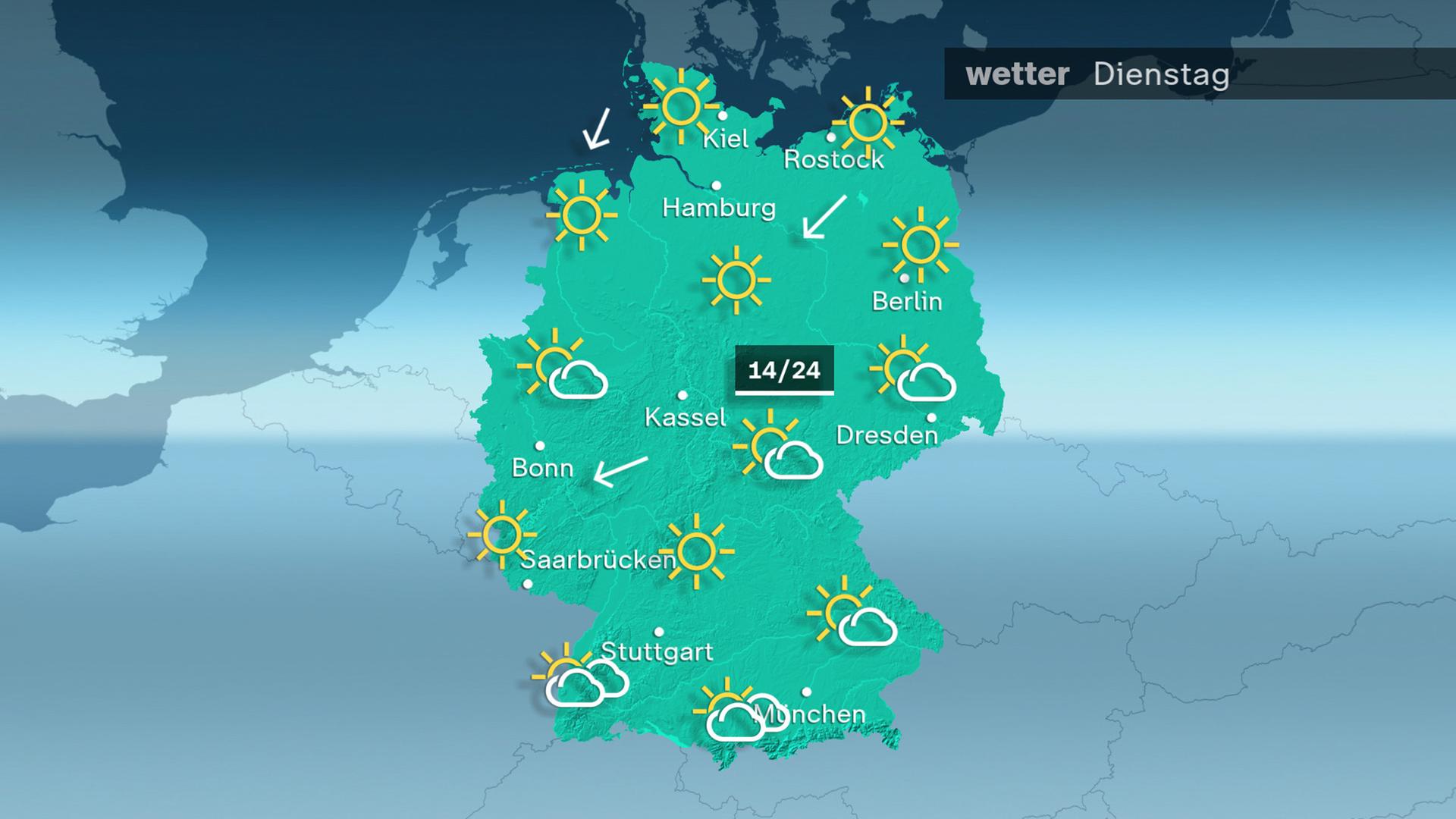 ZDFheute Wetter - Dienstag - 27.04.2026