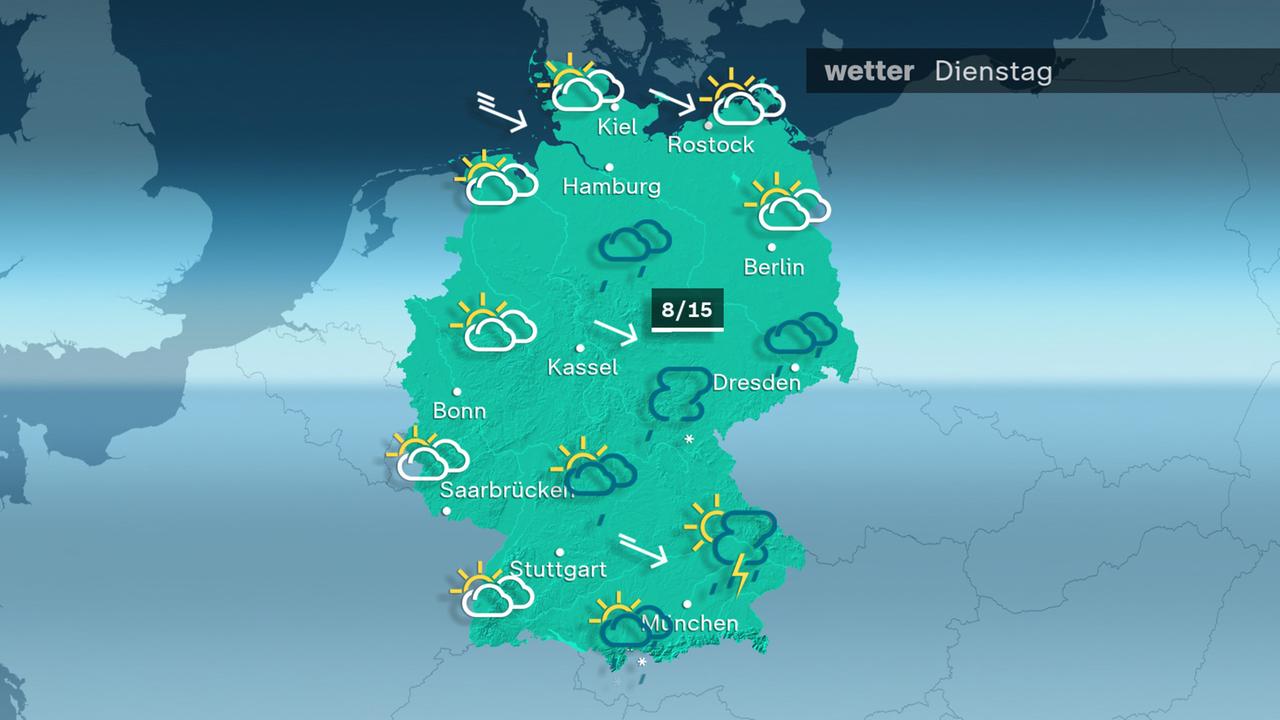 ZDFheute Wetter - Dienstag 12.05.2026