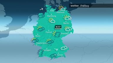 ZDFheute Wetter Freitag 15.05.2026.