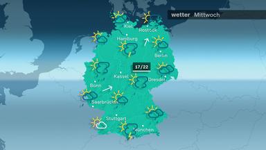Das Wetter am Mittwoch 20.05.2026
