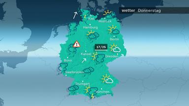 Das Wetter am Donnerstag 04.06.2026
