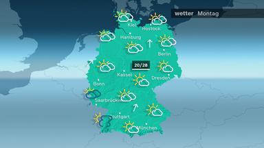 ZDFheute Wetter - Montag - 08.06.2026