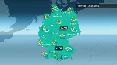 ZDFheute Wetter - Dienstag - 23.06.2026