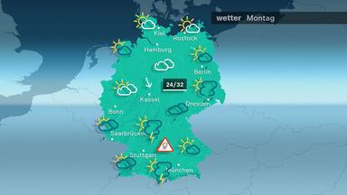 ZDFheute Wetter Montag 29.06.2026