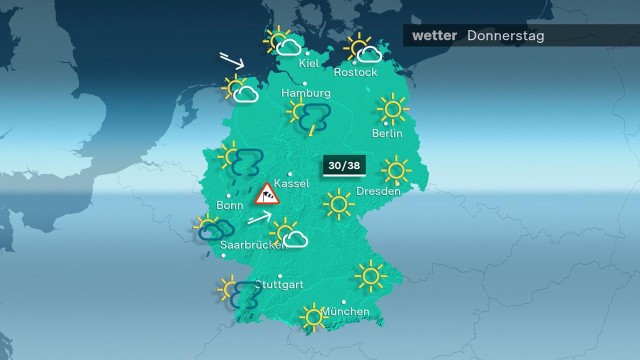 ZDFHeuteWetter - Donnerstag 30.07.2026 