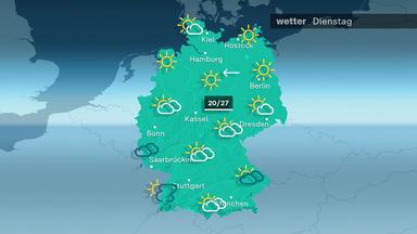 ZDFheute Wetter - Dienstag - 25.08.2026