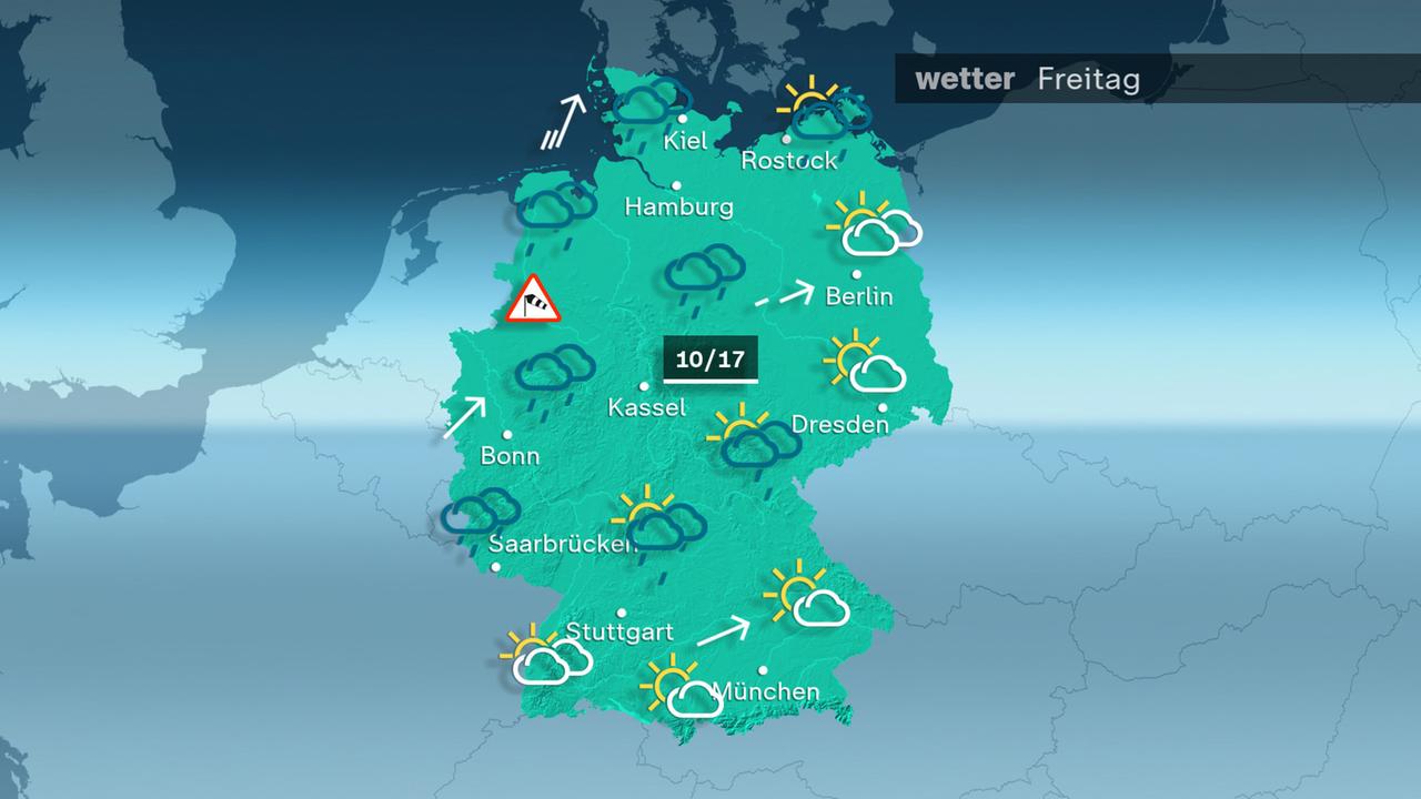 ZDFHeuteWetter - Freitag 09.10.2026 