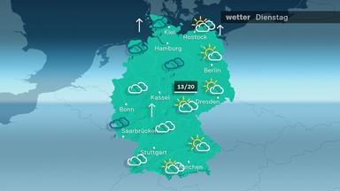 ZDFheute Wetter -  Dienstag - 13.10.2026