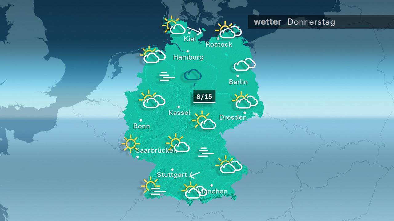 Das Wetter am Donnerstag 29.10.2026