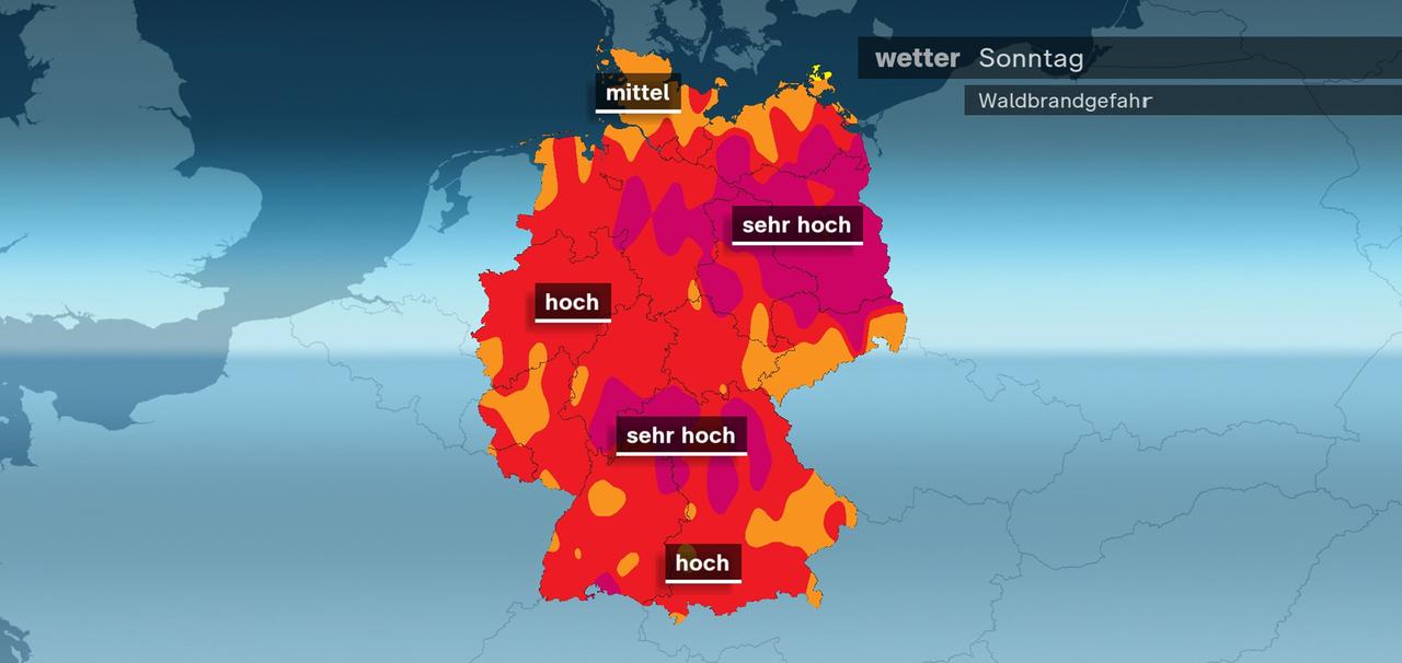 Wetter vom Sonntag 22.06.2025