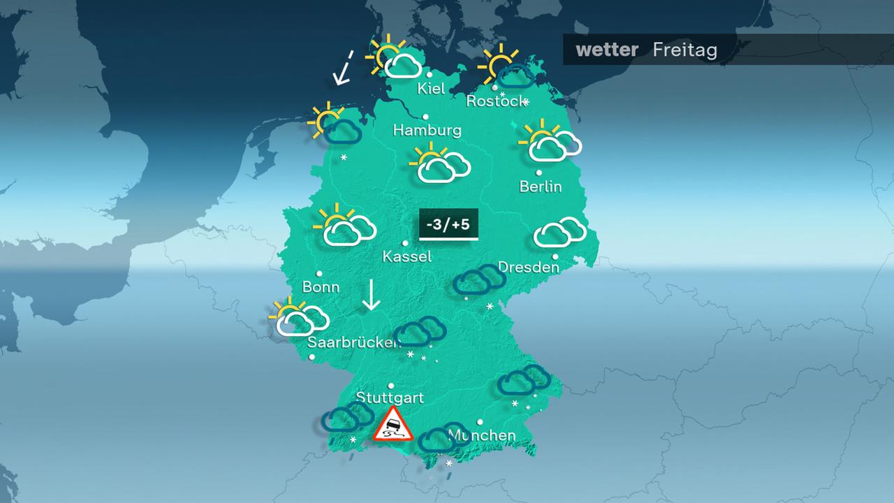 ZDFHeuteWetter - Freitag  01. 12. 2023