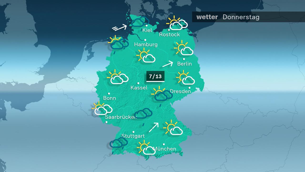 Wetterkarte: Vorhersage für den 28.12.2023