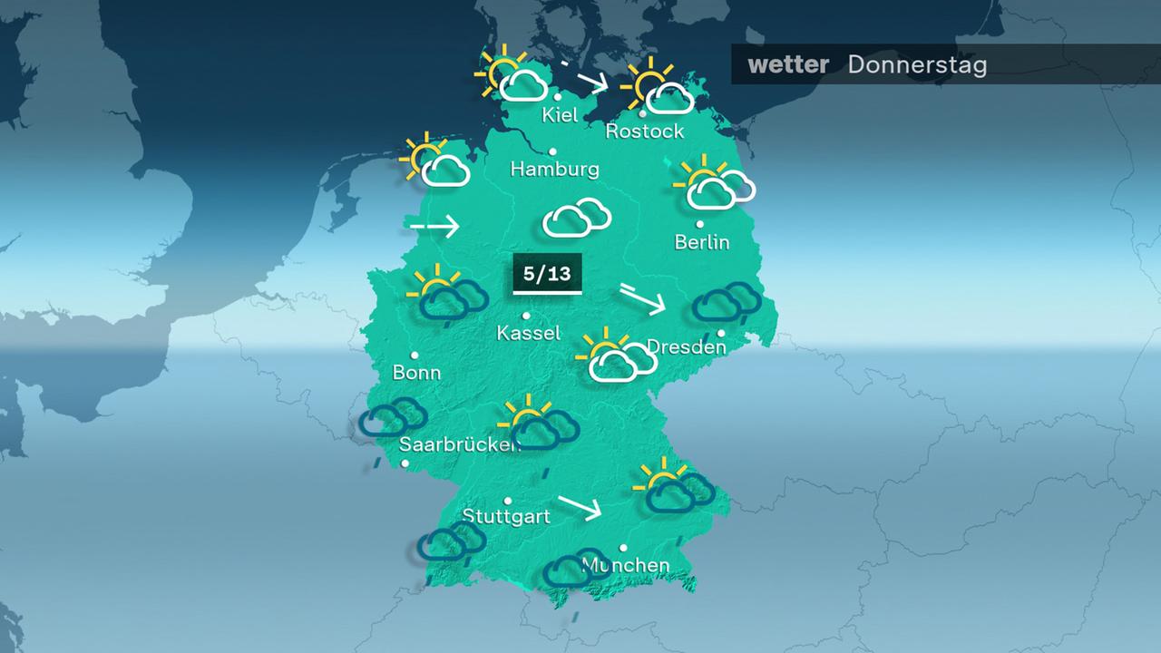 Das Wetter am Donnerstag 25.01.2024