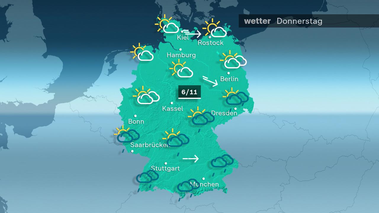 Das Wetter am Donnerstag 01.02.2024