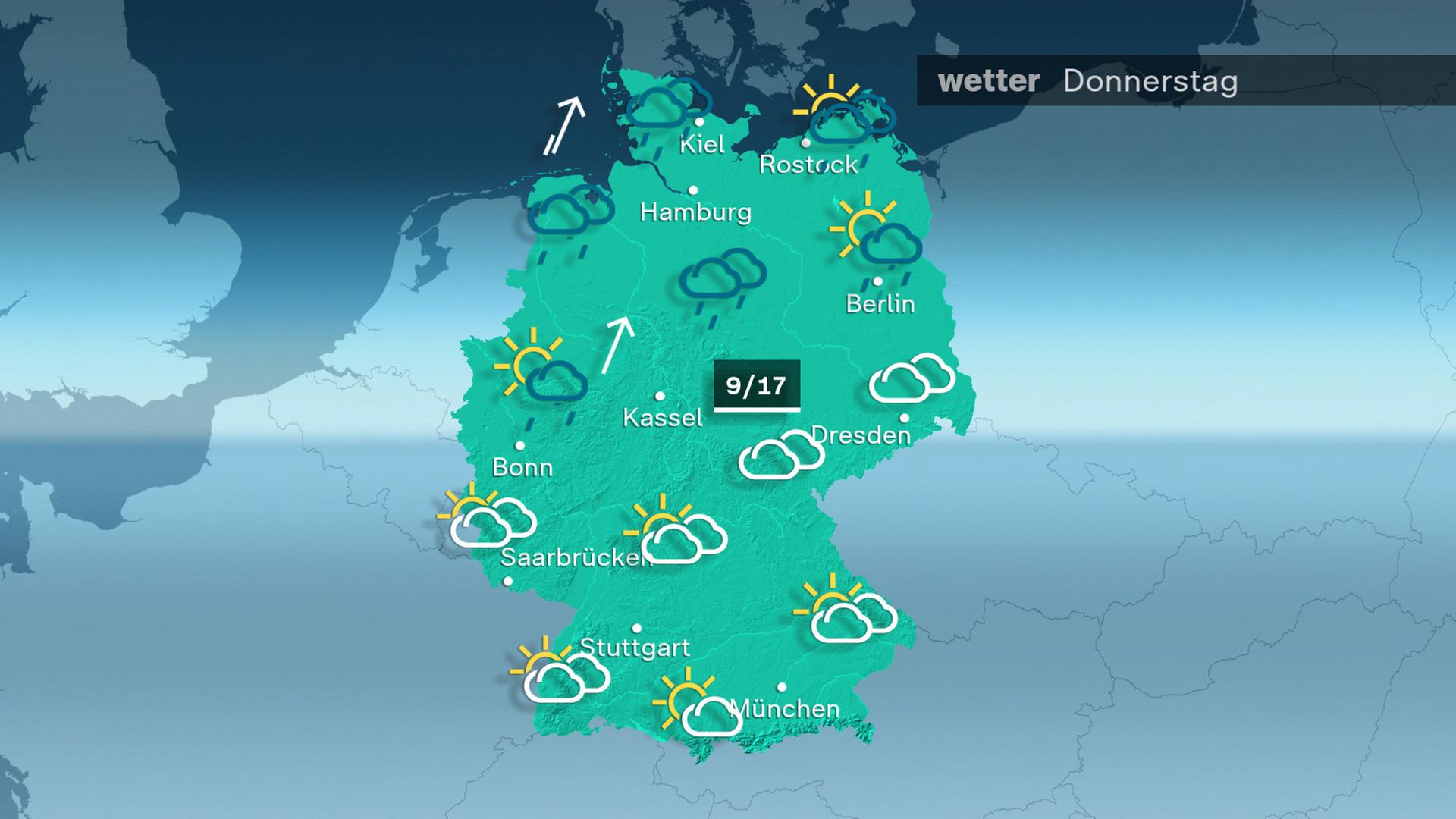 Das Wetter am Donnerstag 15.02.2024