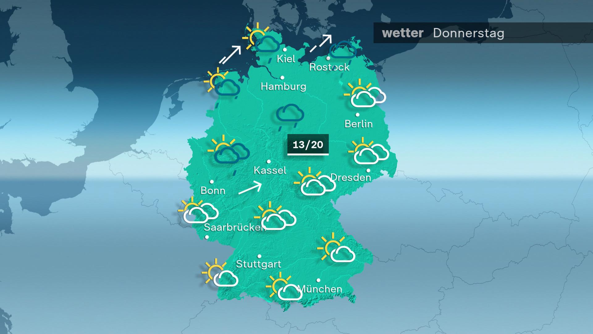 Das Wetter am Donnerstag 11.04.2024