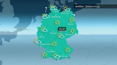 Das Wetter am Donnerstag 25.07.2024