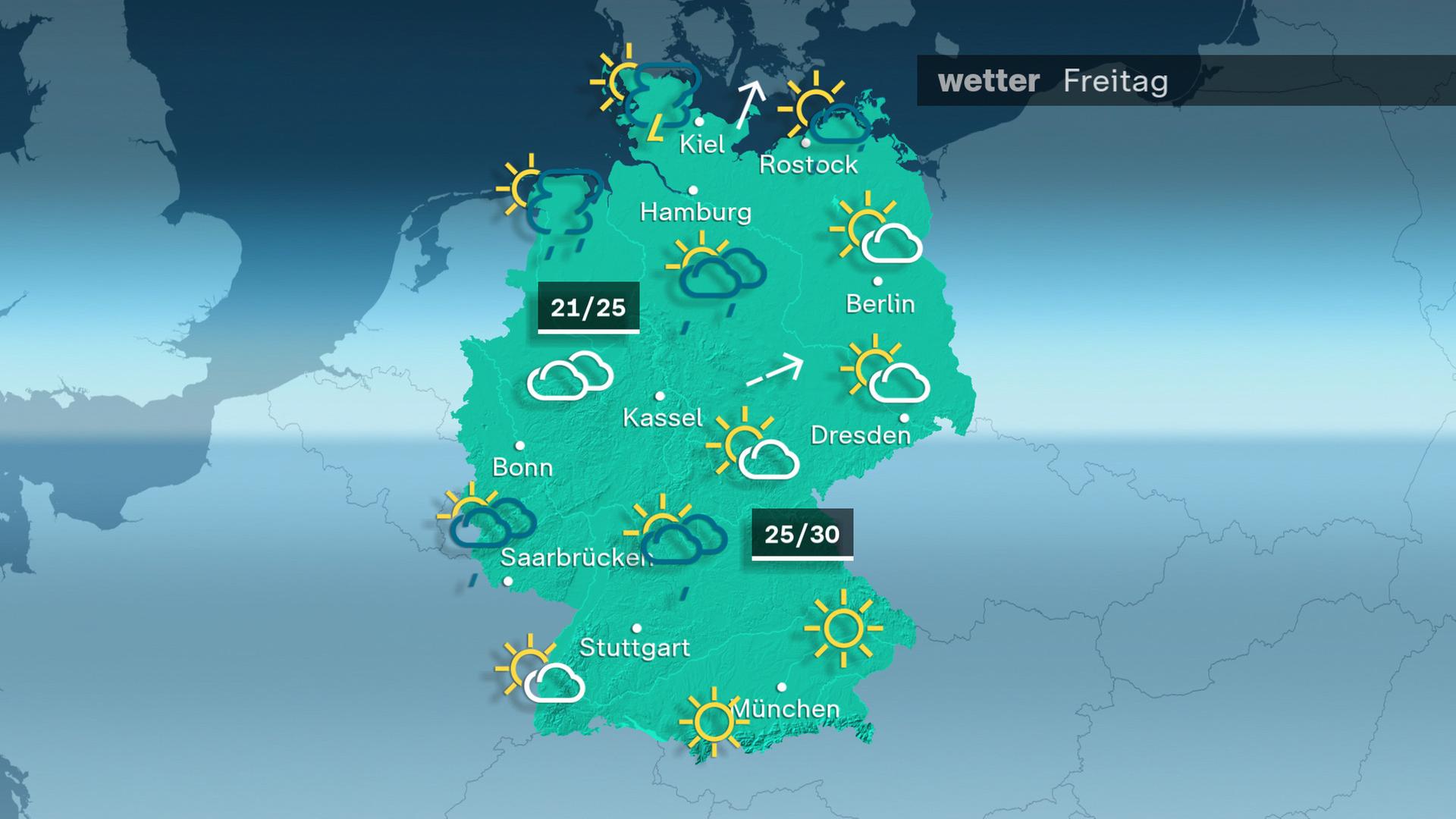 ZDFHeuteWetter - Freitag  26.07.2024