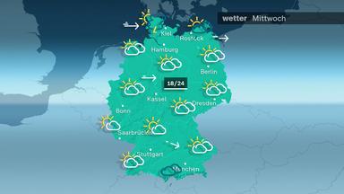 Wetterkarte: Vorhersage für den 21.08.2024