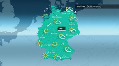 Das Wetter am Donnerstag 22.08.2024