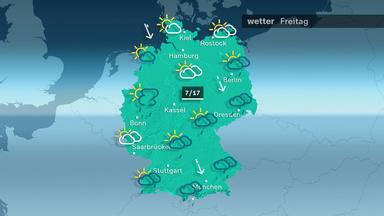 Das Wetter am Freitag 13.09.2024