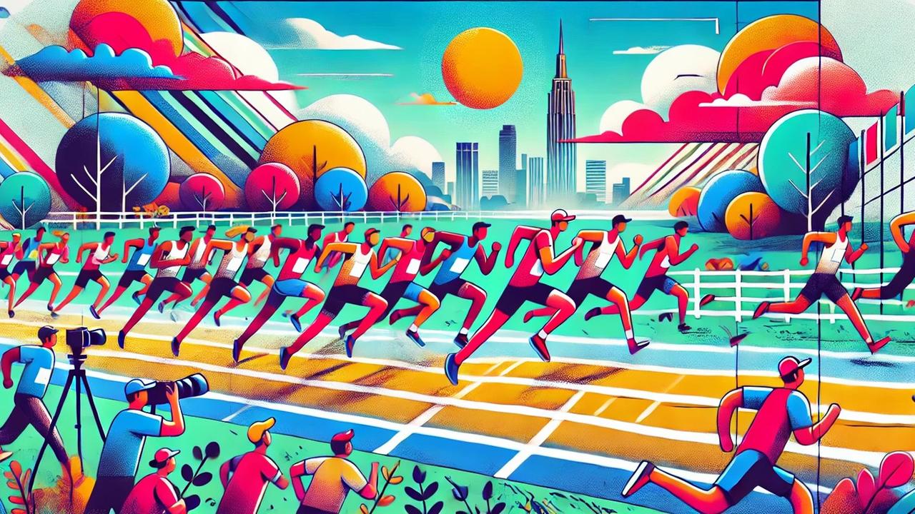 Wettrennen der US-Tech-Konzerne (Illustration)