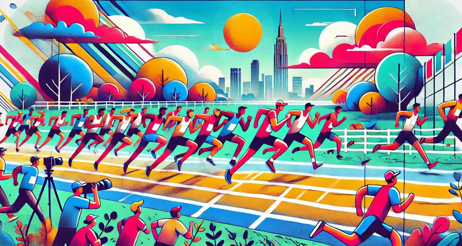 Wettrennen der US-Tech-Konzerne (Illustration)