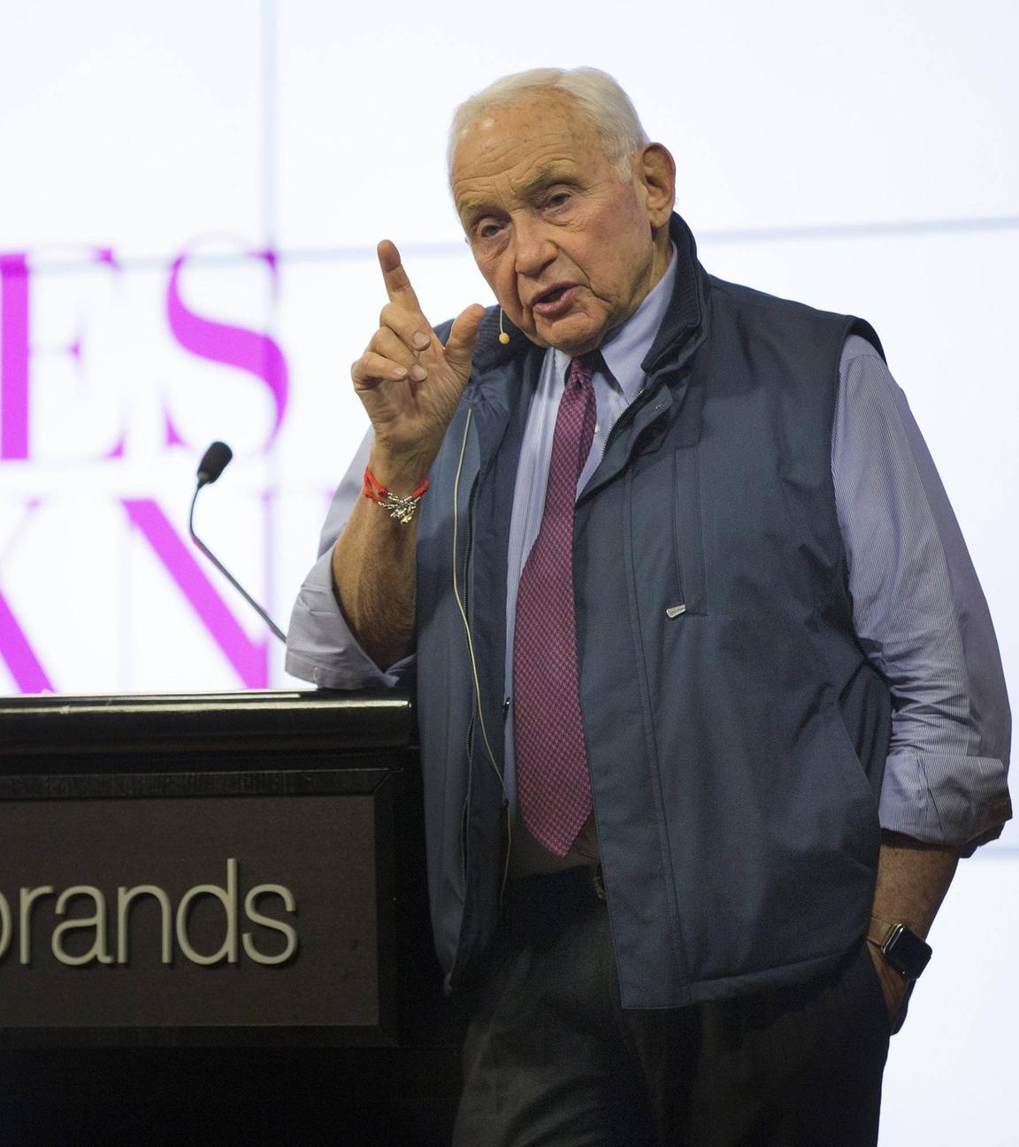 Les Wexner, Gründer, Vorsitzender und CEO von L Brands bei einer Veranstaltungen in New Albany, USA, im November 2017.