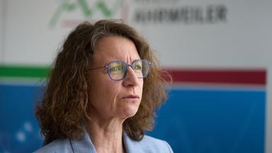 Landrätin Cornelia Weigand im Interview zu fünf Jahre nach der Flut im Ahrtal.