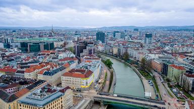 Luftaufnahme von Wien