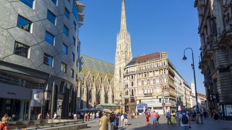 Wiener Altstadt mit Stephansdom