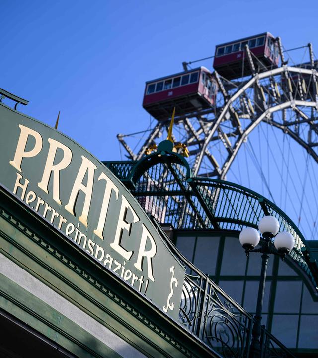 Das Riesenrad im Wiener Prater 