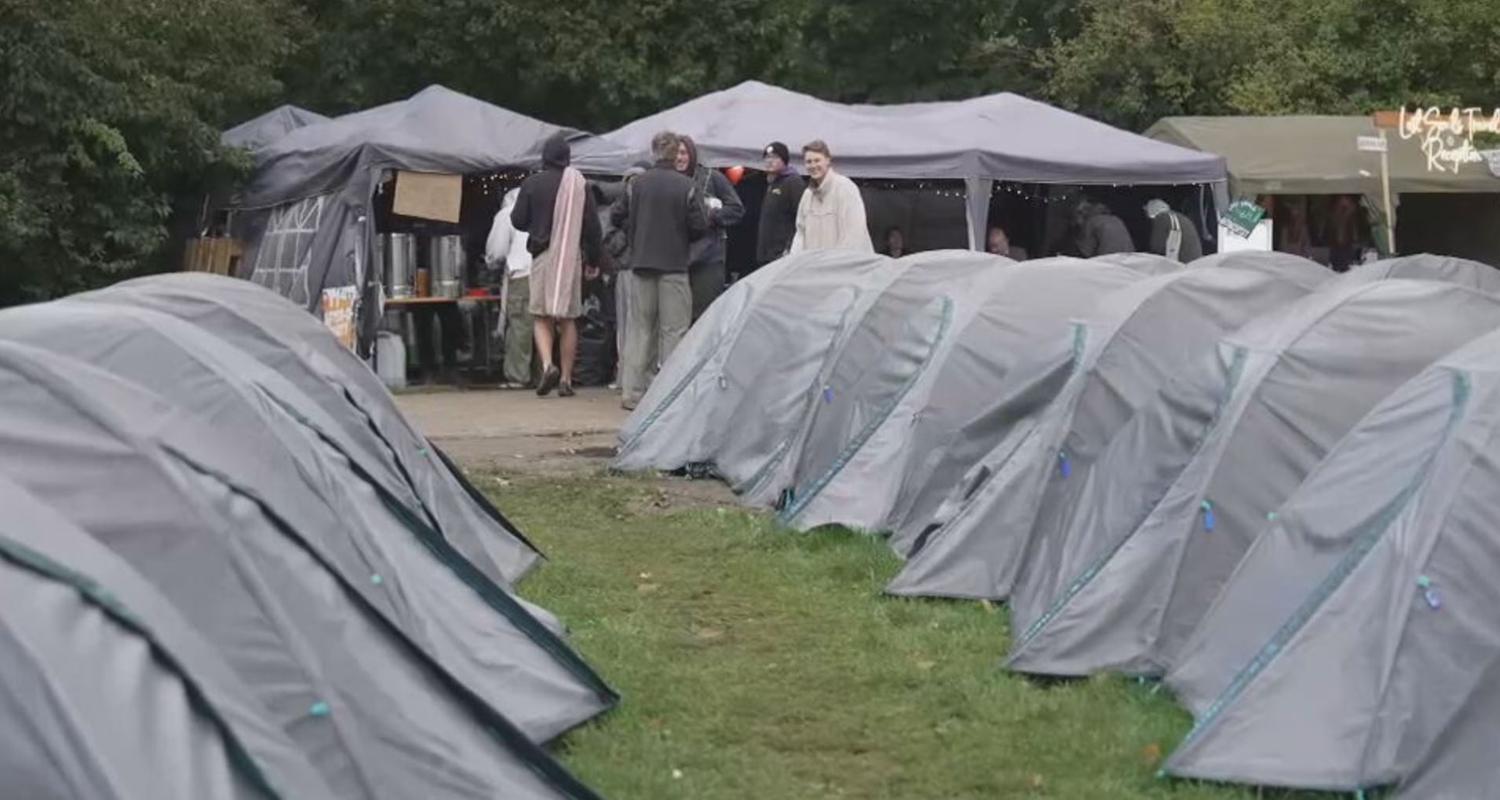 Camping auf dem Oktoberfest 2025