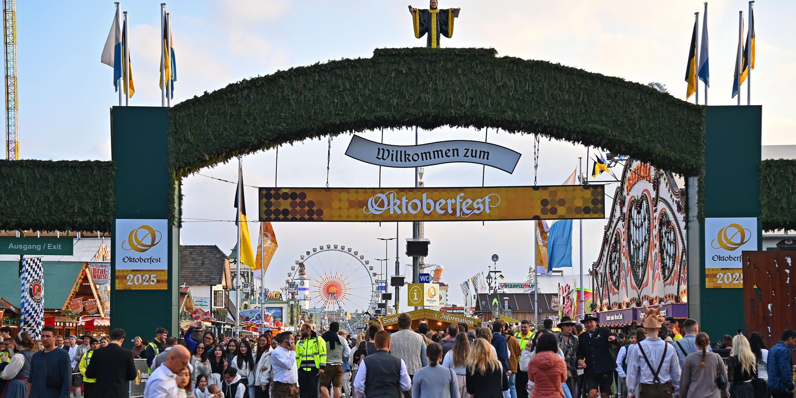Unterwegs mit der Wiesn Security