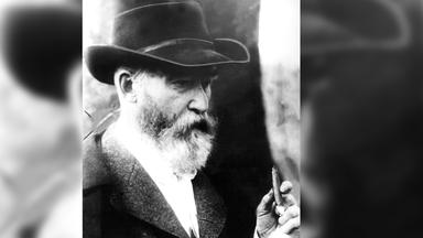 Archiv: Zeitgenössische Aufnahme des deutschen Dichters, Satirikers und Zeichners Wilhelm Busch (undatiert). 