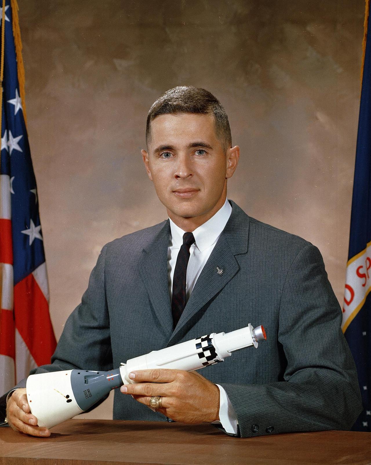 Offizielles Nasa-Portrait von William Anders in 1967