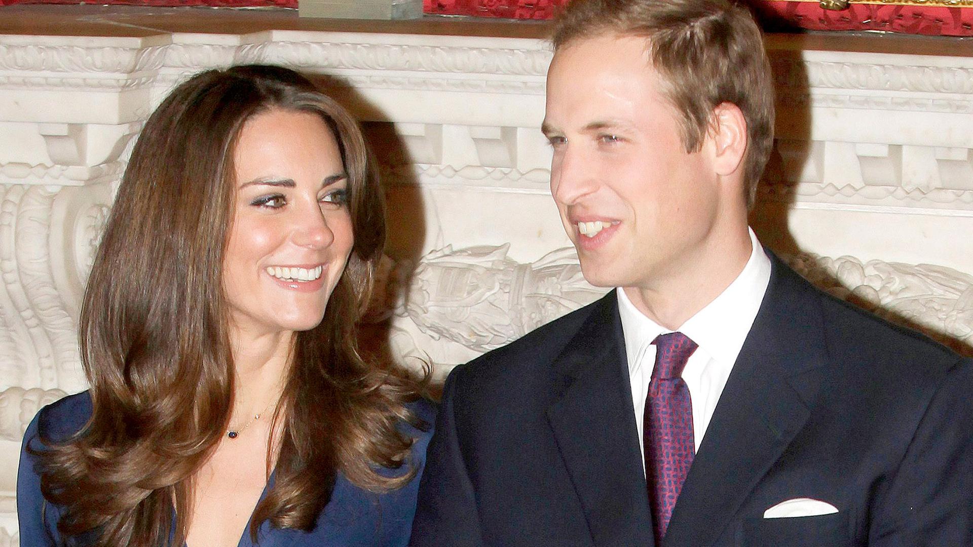 William und Kate feiern offiziell Verlobung 