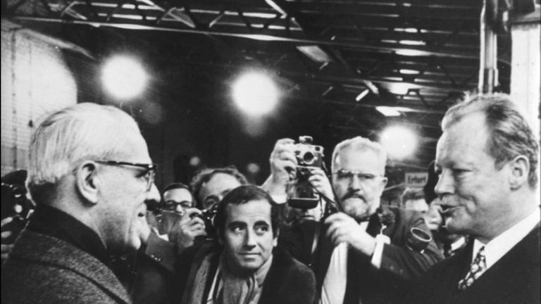 Willy Brandt in Erfurt