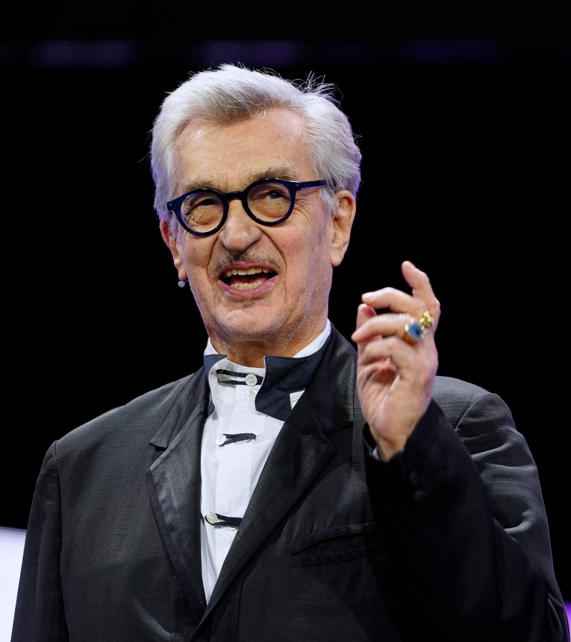 Wim Wenders auf der Berlinale.