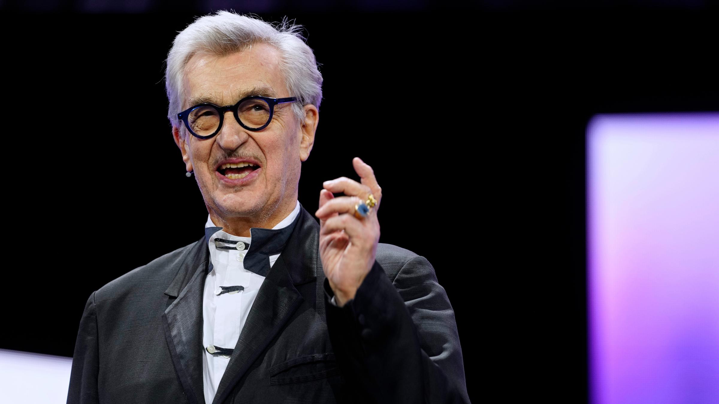 Wim Wenders auf der Berlinale.