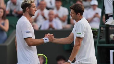 Jan-Lennard Struff und Hubert Hurkacz am 05.07.26