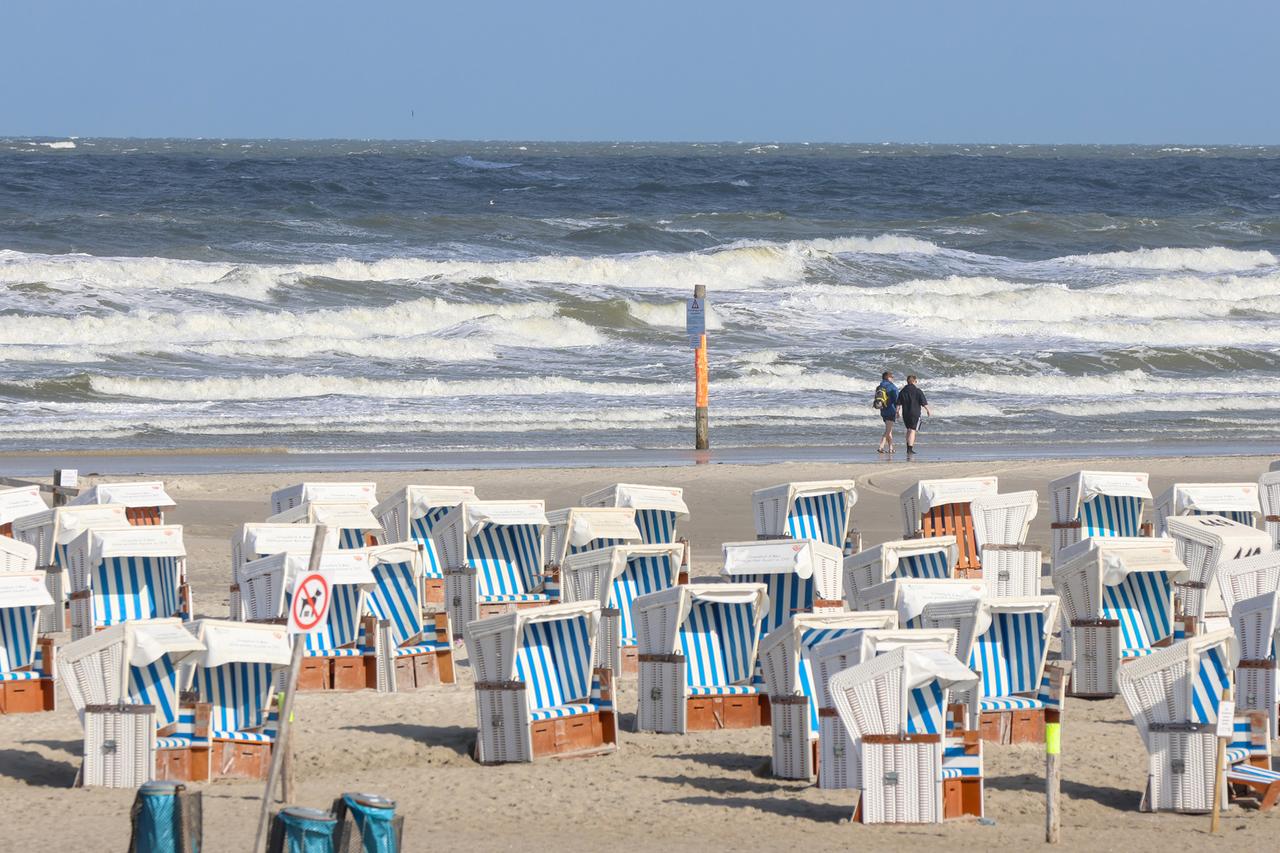 Windiges und wechselhaftes Wetter in der Nordsee