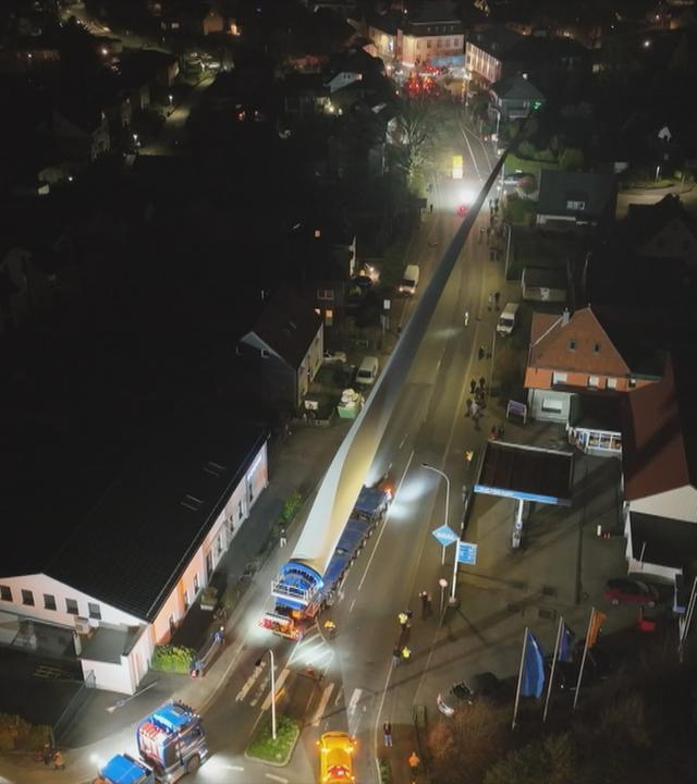 Windkraftausbau belastet marode Infrastruktur