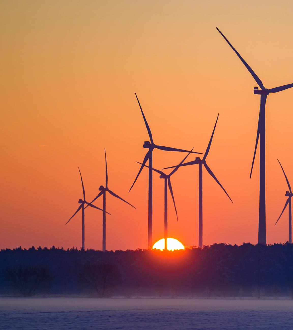 Windräder in Brandenburg