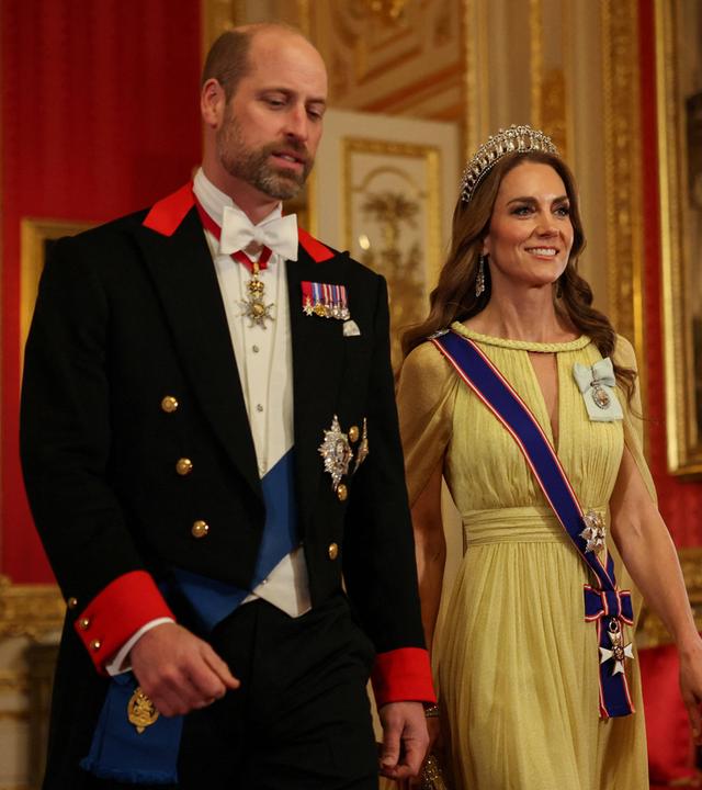 Das Bild zeigt Prinz William und Prinzessin Catherine 